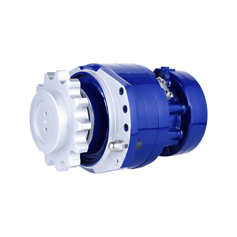 Motor de pistão de alto torque e baixa velocidade DMS08